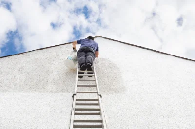 Peinture extérieure à Caromb — façades et ravalement